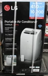 Lg 450 Sq. Ft. 10,200 Btu Doe Smart Portable Air Conditioner New Damaged Box. Fixed Price $349.99.