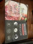 Professional Series Deli Meat Slicer 7.5" Inch Serrated Blade. Fixed Price $50.00.