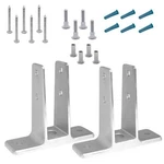 Jacknob 615443 Urinal Screen Pack 1" X-high Stainless 6LP. Fixed Price $50.00.