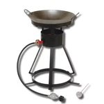54,000 Btu Portable Propane Gas Outdoor Wok Cooker With 18" Steel Set. Fixed Price $106.82.