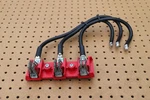 Mcc Bucket Stab Assembly Pulled From Square Schneider Tele 5600 2 Awg Wire. Fixed Price $250.00.