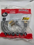 90-1020 Certified Appliance 3-WIRE Eyelet 30-AMP Dryer Cord, 4FT. Fixed Price $17.99.