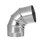 Lambro 726 Galvanized Adjustable Elbow 90 Degree 8 Inch. Fixed Price $24.90.