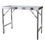 Sportsman Sstablefd Stainless Steel Portable Folding Work. Fixed Price $224.14.