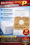 12 Hepa Bags To Fit Electrolux Style For Guardian Platinum Canister. Fixed Price $24.90.