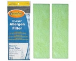 2 Allergen Filters 40110006 Fits For Hoover Windtunnel Bagless Vacuum 3 Layer. Fixed Price $12.74.