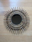 Urban Outfitters Magical Thinking Rattan 12 Round Woven Wall Mirror Sunburst. Fixed Price $18.00.