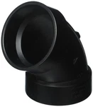 Genova Products 80920 Abs-dwv 60-DEGREE Elbows, 2" Inch, Black. Fixed Price $15.99.