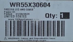 New Oem Ge Freezer Led & Cover- WR55X30604. Fixed Price $13.49.