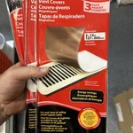 Deflecto Magnetic Vent Covers 3 Pcs. 5" 12" #MVCX512. Fixed Price $8.00.
