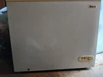 Magic Chef Chest Freezer 7.0 Cu Ft Compact Deep Clean & Working. Fixed Price $120.00.