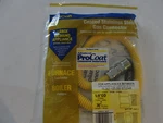 Brasscraft CSSC21-36P 36" Coated Stainless Steel Gas Connector. Fixed Price $18.95.