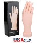 Nail Art Training Hand Flexible Movable Fake Manicure Practice Tool Usa New. Fixed Price $8.99.