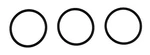 Pk O-ring Compatible For WS03X10045 Ge Appliance Ro Membrane Housing. Fixed Price $15.00.