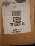New Genuine Oem Whirlpool 876905 Capacitor. Fixed Price $15.54.