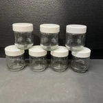 Euro Cuisine Glass Jars Lid Container Yogurt Maker Model YM80 YM100 Set Of 7. Fixed Price $22.28.