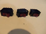 Three Each Bunn Switch, Lighted-spst Genuine Oem BU33213.0000. Fixed Price $19.50.