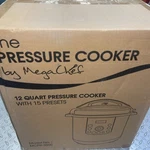 Megachef (MCPR-3800) 12 Quart Steel Digital Pressure Cooker W/15 Presets New!. Fixed Price $155.00.