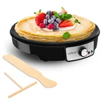 Nutrichef Electric Crepe Maker & Griddle Cooktop - Nonstick 12 Inch Aluminum .... Fixed Price $36.94.
