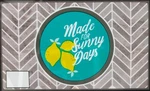 Stove Backsplash Sticker/wall DECAL(30"X18")FRUITS,LEMONS,MADE For Sunny Days,gr. Fixed Price $9.99.