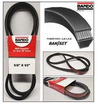 Bando Power King Industrial & Lawn Mower V-belt B90 Or 5L930 5/8"X93". Fixed Price $21.95.