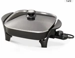 Presto 06626 11" Electric Skillet Glass Lid Niob. Fixed Price $49.99.