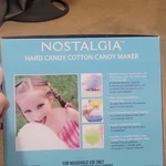 Nostalgia Cotton Candy Maker PCM805RETRORED Portable Electric Machine. Fixed Price $55.00.