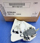 Genuine Whirlpool W11182141 & W11169312 Microwave Interlock Switch Assembly. Fixed Price $19.00.