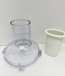 Braun Food Processor 4259 4243 4258 4261 4262 Work Bowl Lid W/ Pusher. Fixed Price $19.99.
