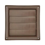 Lambro 361B In Brown Plastic Wall Vent For Bath Fan And Range Hood Exhaust Wit. Fixed Price $17.60.