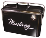 Mustang Vintage Beverage Cooler New 5 Gallon Black W/ Built Bottle Opener. Fixed Price $101.00.