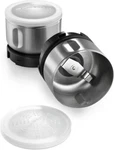 New Kitchenaid Bcgsga Spice Grinder Accessory Kit, Stainless Steel 2 Oz, Silver. Fixed Price $29.99.