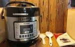 Nuwave Nutri-pot Digital Electric 6QT Pressure Cooker 33101C Cookbook Spoons. Fixed Price $69.87.