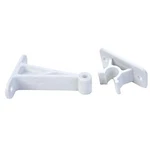 Jr Products 10374 5.5" C-clip Polar White Plastic Door Holder. Fixed Price $18.10.