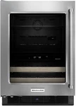 Kitchenaid 24 Dual Zone Beverage & Wine Center KUBL204ESB. Fixed Price $999.00.