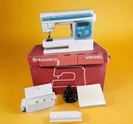 Husqvarna Viking Scandinavia 200 Sewing Machine W/ Pedal Extras! Works!!. Fixed Price $200.00.