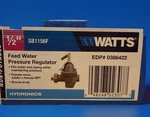 Watts SB1156F Boiler Feed Water Pressure Regulator. Fixed Price $69.99.