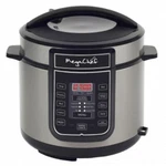 Megachef 6 Quart Digital Pressure Cooker With 14 Pre-set Multi Function Features. Fixed Price $78.58.