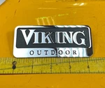 Viking Outdoors Bbq Logo 4.25" Badge Emblem Grill Appliance Refrigerator Oven Hd. Fixed Price $19.95.
