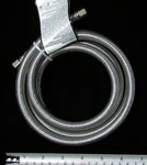 New Electrolux 5304503340 6' Stainless Steel Ice Maker Water Line Connector Hose. Fixed Price $10.78.