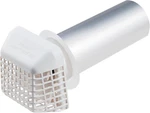Deflecto Supurr Guard Louvered Dryer Vent Hood With Pipe And Collar, White. Fixed Price $24.30.