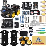 Uno R3 Smart Car Kit V4 For Arduino Robotics Kids Ages 8-12 12-16 Stem. Fixed Price $68.00.
