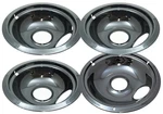 Black Porcelain Drip Bowl Pk For Whirlpool, (3) 6" 93169204B, (1) 8" 93169205B. Fixed Price $29.57.