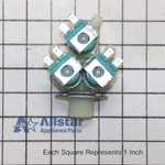 Whirlpool Washing Machine Water Inlet Valve (3 Way) WP34001248. Fixed Price $112.99.