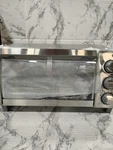 Black+decker Silver Stainless Steel Toaster Oven 9.33" HX11.97"W 17.2"D No Box. Fixed Price $40.00.