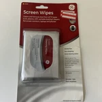 New Sealed Ge Electronic Cleaning Wipes, Pre-moistened Screen 20PACK 2008. Fixed Price $7.99.