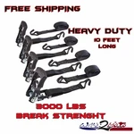 Tie Down Ratchet Strap Set Quick Release Polaris Sportsman 400 500 450 570 600. Fixed Price $39.99.