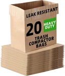 (20-PACK) Super Strong Compactor Bags, Heavy-duty Kitchen Paper Trash With. Fixed Price $61.99.