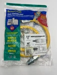 Qty Brasscraft CSSD44-48 1/2" Mip X 48-INCH Gas Appliance Connector. Fixed Price $21.82.