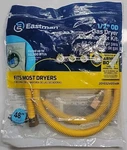 Eastman 1/2" Od Gas Dryer Connector Kit 48" Length 20YE52V05148K. Fixed Price $11.00.